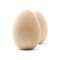 Wooden Eggs Unfinished Flat Bottom, Multiple Sizes Available, Craft Eggs & Easter Ornaments | Woodpeckers